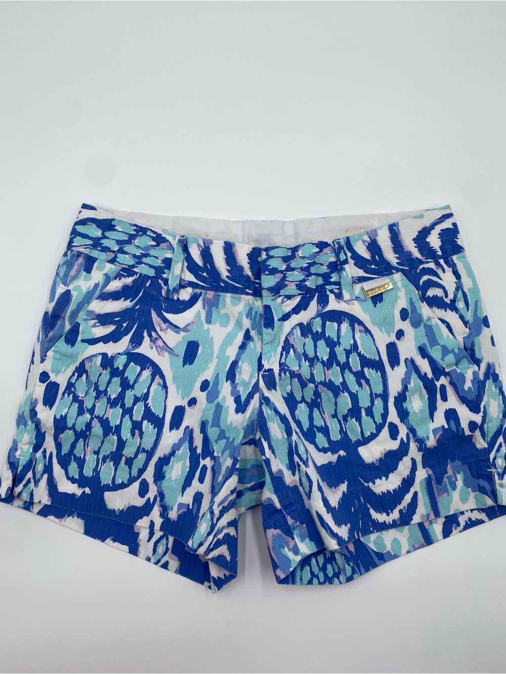 Lilly Pulitzer Blue Multi Callan Short 5” inseam